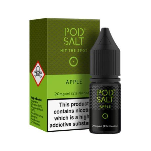 Pod Salt Apple E Liquid Salt Nicotine - Vape Connect Online