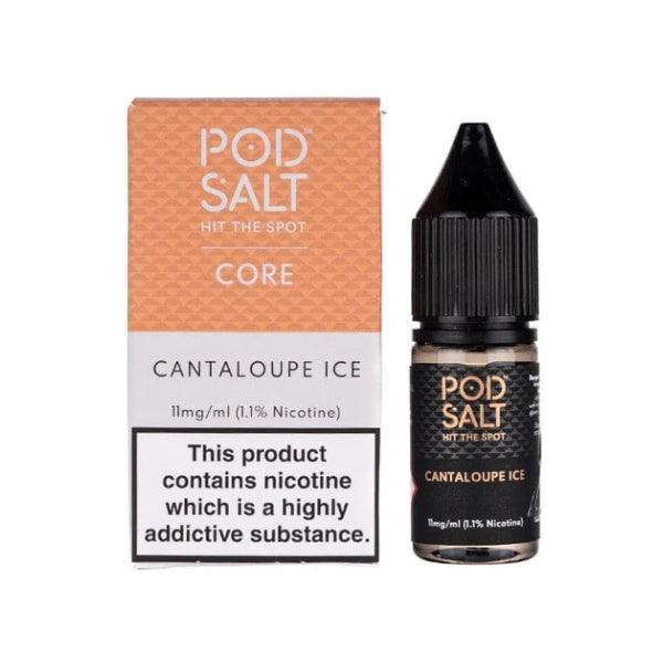 Pod Salt Cantaloupe Ice 10mg - Vape Connect Online