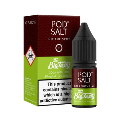 Pod Salt Cola With Lime E Liquid Salt Nicotine - Vape Connect Online