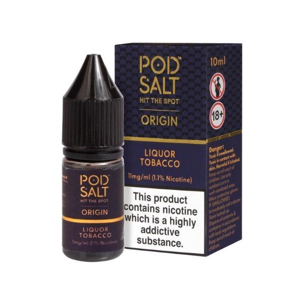 Pod salt Liquor Tobacco 10mg - Vape Connect Online