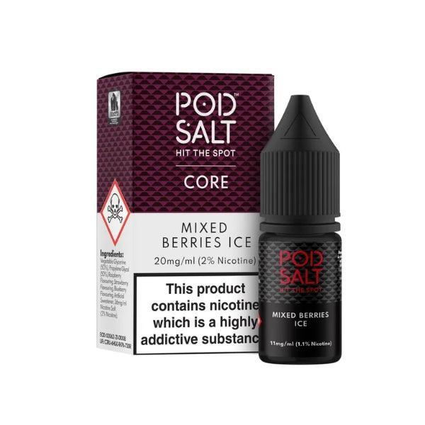 Pod salt Mixed Berries ICE 10ml - Vape Connect Online