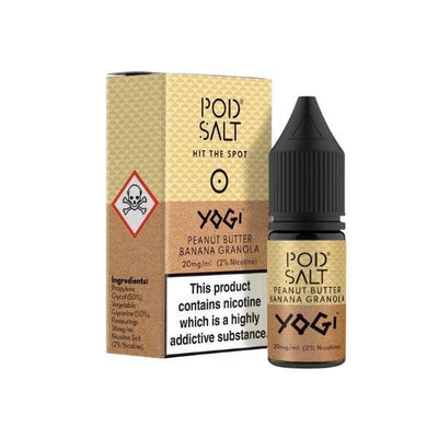 Pod salt peanut butter granola 20mg - Vape Connect Online