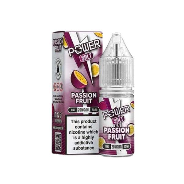 Power by JNP Passionfruit Salt Nicotine 10MG 20MG - Vape Connect Online