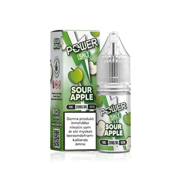 Power by JNP Sour Apple Salt Nicotine 10MG 20MG - Vape Connect Online