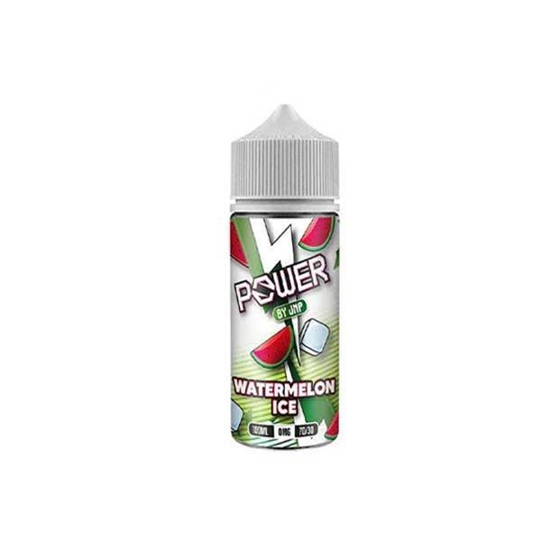 Power by JNP Watermelon Ice 100ml 0MG Shortfill - Vape Connect Online