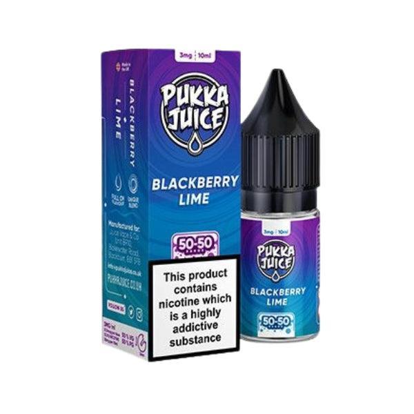 Pukka juice 50:50 Blackberry Lime - Vape Connect Online