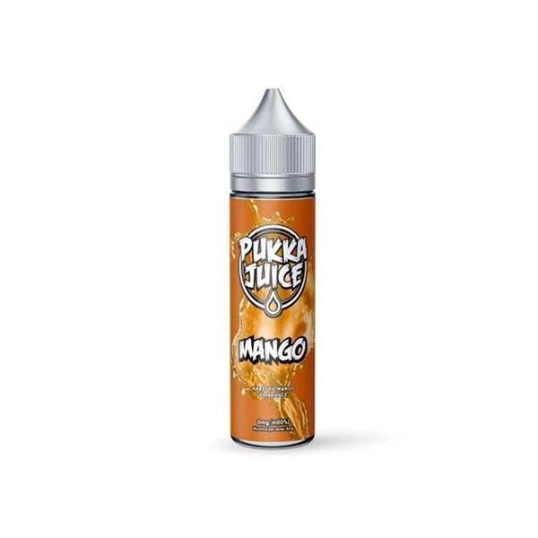 Pukka Juice Mango Shortfill 0MG 50ML - Vape Connect Online