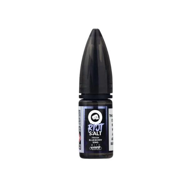Riot Salt Fresh Blueberry 10mg - Vape Connect Online
