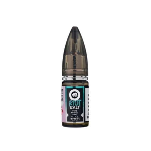 Riot Salt Pure Minted 10MG - Vape Connect Online