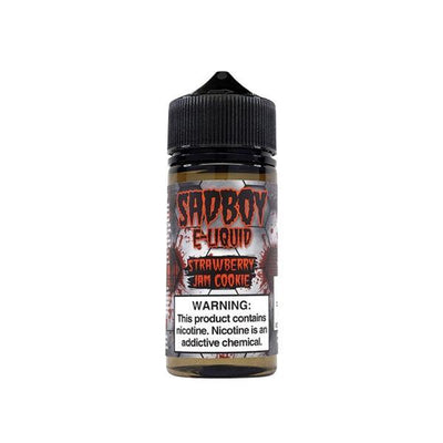 SadBoy Strawberry Jam Cookie 100ml - Vape Connect Online