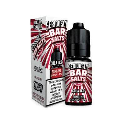 Seriously Bar Salts Cola Ice 20mg Salt Nicotine - Vape Connect Online