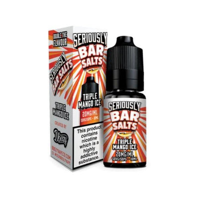 Seriously Bar Salts Triple Mango Ice 20mg Salt Nicotine - Vape Connect Online