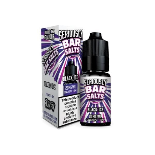 Seriously Salty Black Ice 10MG Salt Nicotine - Vape Connect Online