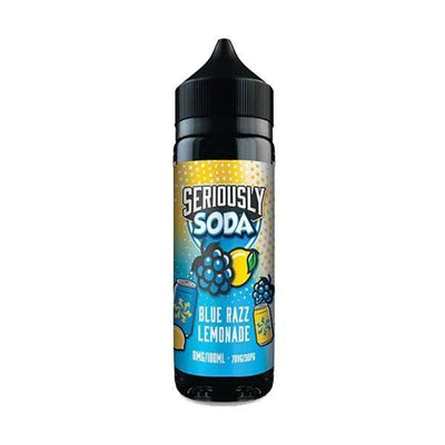 Seriously Soda Blue Razz Lemonade 100ml 0mg - Vape Connect Online