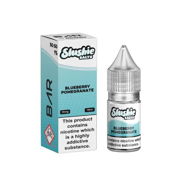 Slushie Bar Salts Blueberry Pomegranate 10MG Salt Nicotine - Vape Connect Online
