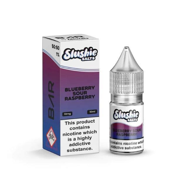 Slushie Bar Salts Blueberry Sour Raspberry 10MG Salt Nicotine - Vape Connect Online