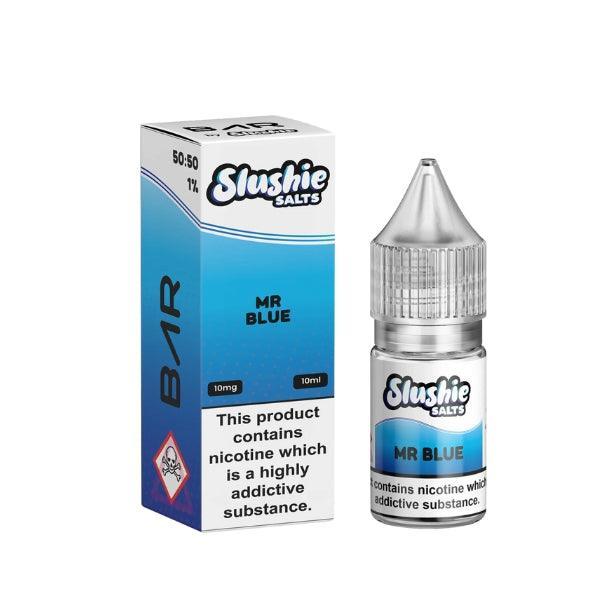 Slushie Bar Salts Mr Blue 10MG Salt Nicotine - Vape Connect Online