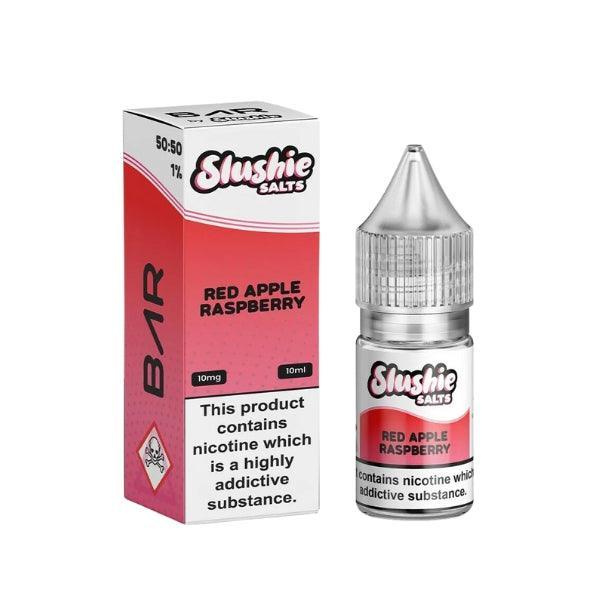 Slushie Bar Salts Red Apple Raspberry 10MG Salt Nicotine - Vape Connect Online