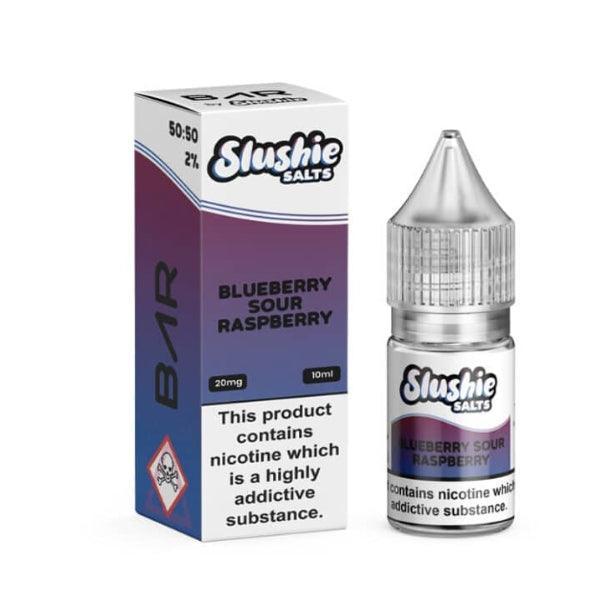 Slushie Salt Blueberry Sour Raspberry 20MG Salt Nicotine - Vape Connect Online