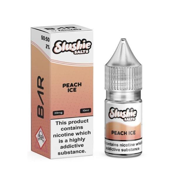 Slushie Salt Peach Ice 20MG Salt Nicotine - Vape Connect Online