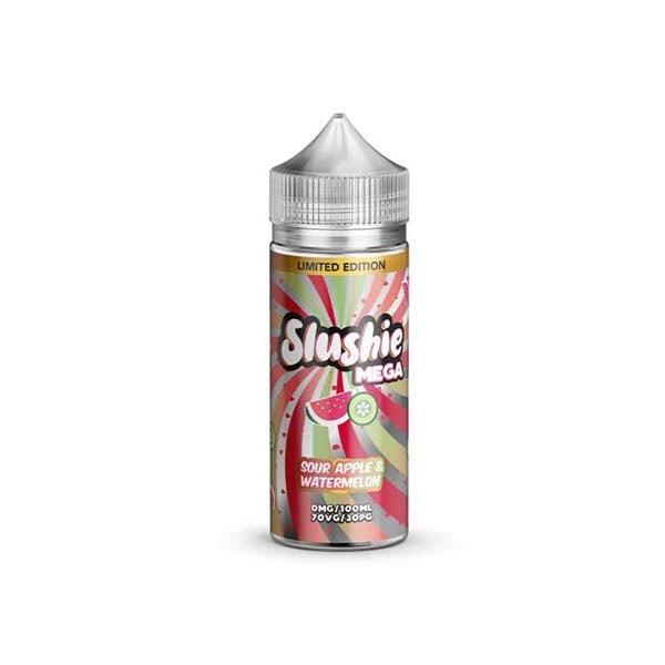 Slushie Watermelon Sour Apple slush 100ml 0mg - Vape Connect Online