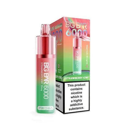 Feoba Big Bar 6000 Strawberry Kiwi 