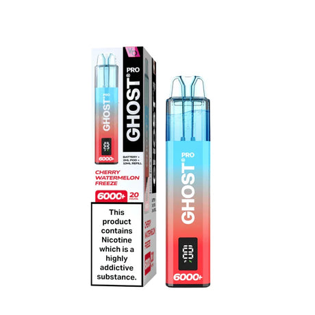 Vapes Bars Ghost Pro 6000 Prefilled Pod Kit