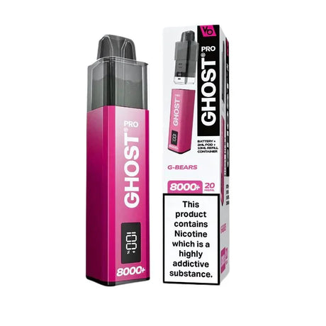 Vapes Bars Ghost Pro 8000 Vape Kit