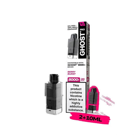 Vapes Bars Ghost Pro 8000 Pods
