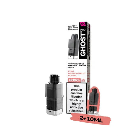 Vapes Bars Ghost Pro 8000 Pods