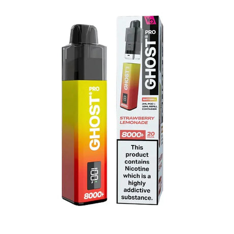 Vapes Bars Ghost Pro 8000 Vape Kit
