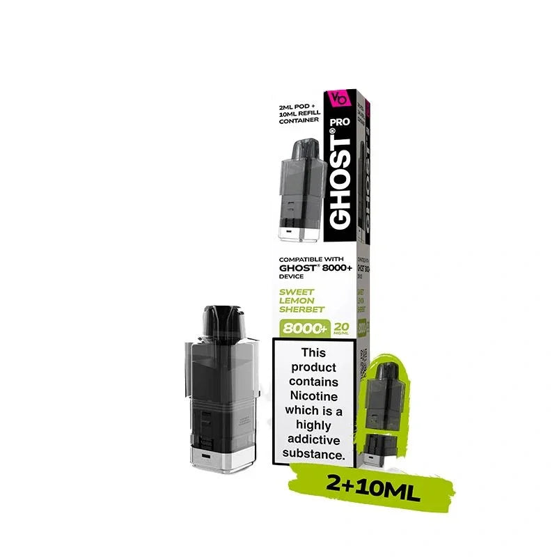 Vapes Bars Ghost Pro 8000 Pods