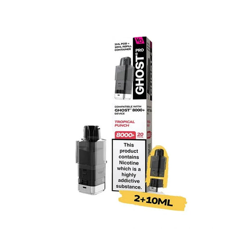 Vapes Bars Ghost Pro 8000 Pods