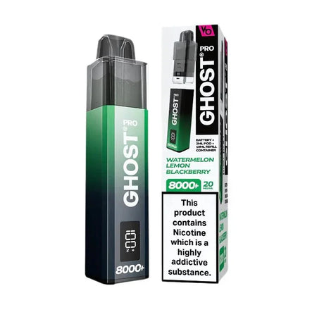Vapes Bars Ghost Pro 8000 Vape Kit