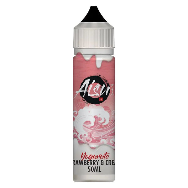 Aisu Yoguruto Strawberry & Cream Shortfill 0MG 50ML - Vape Connect Online