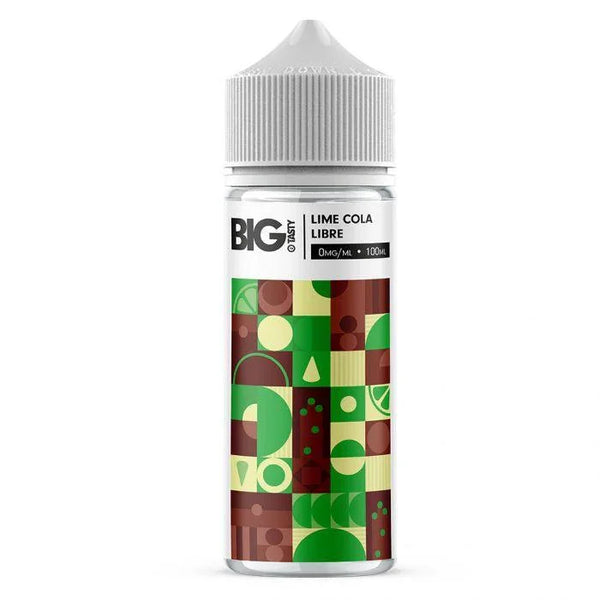 Big Tasty Lime Cola Libre Shortfill 100ML 0MG - Vape Connect Online