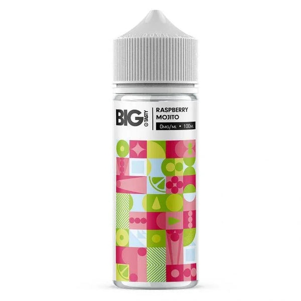 Big Tasty Raspberry Mojito Shortfill 100ML 0MG - Vape Connect Online