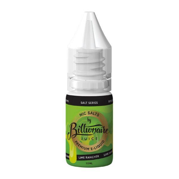 Billionaire Lime Rancher Salt Nicotine 10ML - Vape Connect Online