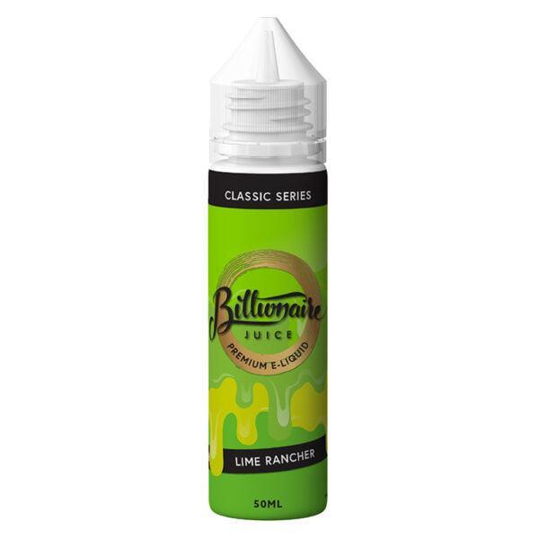Billionaire Lime Rancher Shortfill 50ML 0MG - Vape Connect Online