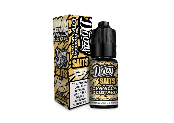 Doozy Vanilla Custard Salt Nicotine 10ML - Vape Connect Online