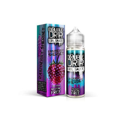 Double Drip Raspberry Sherbet Shortfill 50ML 0MG - Vape Connect Online