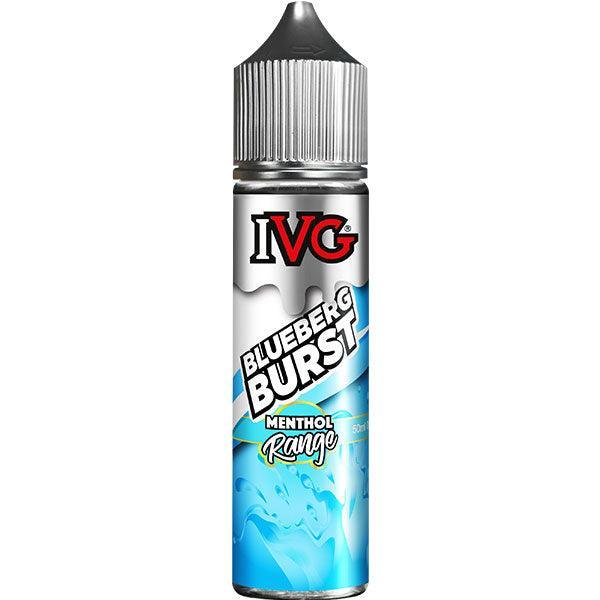 IVG Blueberg Burst Shortfill 50ML 0MG - Vape Connect Online
