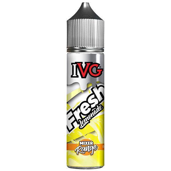 IVG Fresh Lemonade Shortfill 50ML 0MG - Vape Connect Online