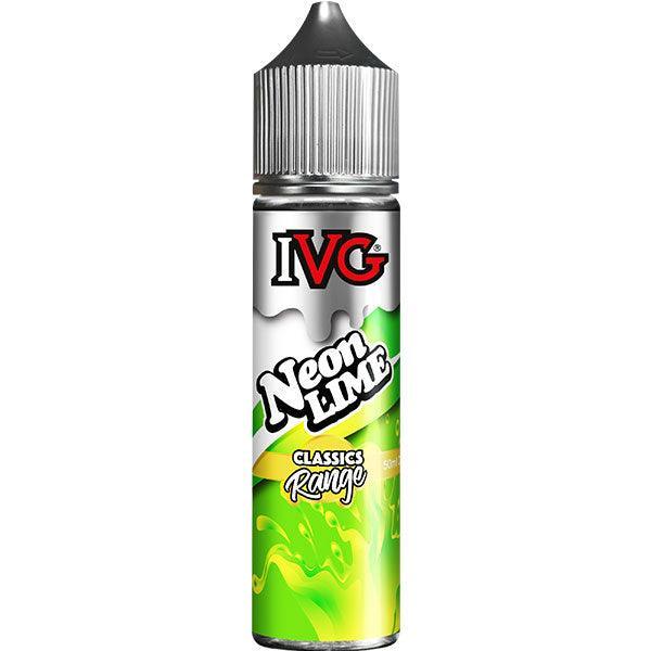 IVG Neon Lime Shortfill 50ML 0MG - Vape Connect Online