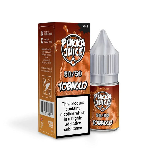 Pukka Juice 50/50 Tobacco - Vape Connect Online