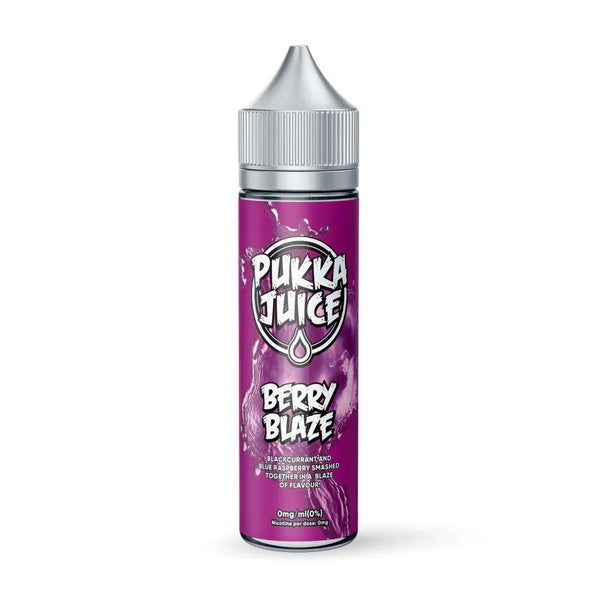Pukka Juice Berry Blaze Shortfill 0MG 50ML - Vape Connect Online