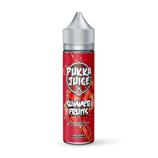 Pukka Juice Summer Fruits Shortfill 0MG 50ML - Vape Connect Online