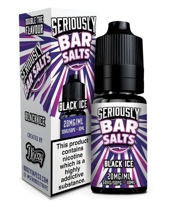 Seriously Bar Salts Black Ice 5mg - Vape Connect Online