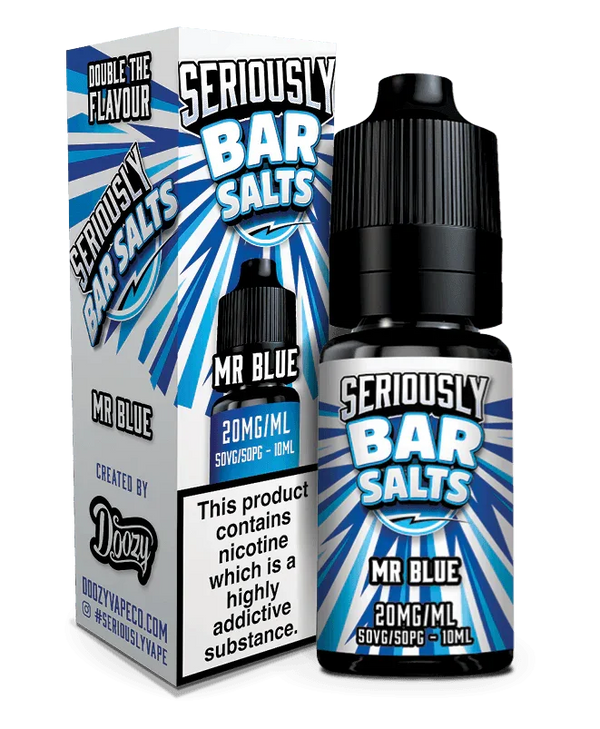 Seriously Bar Salts Mr Blue 5mg - Vape Connect Online