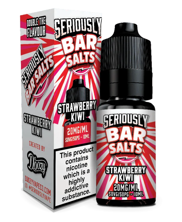 Seriously Bar Salts Strawberry Kiwi 5mg - Vape Connect Online